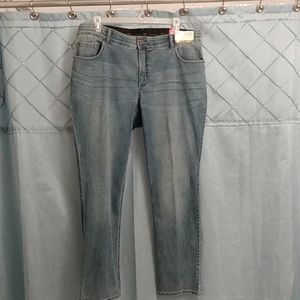 Riders by Lee Jeans/Size 20W/M, slim-straight/midrise, light heritage